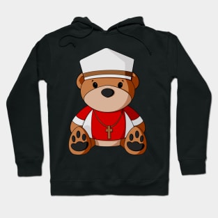 Priest Teddy Bear Hoodie